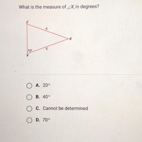 What is the measure of x, in degrees