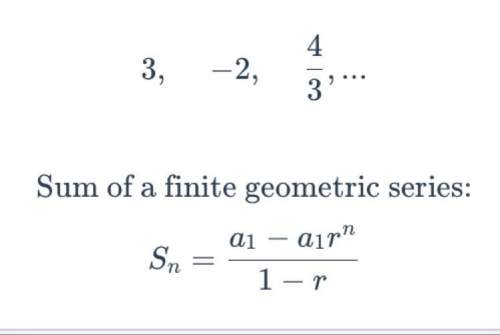 Find the sum of the first 8 terms of the following sequence. round to the nearest hundredth if neces