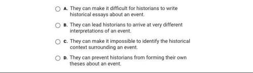 How can personal biases and points of view influence historians when they are studying evidence ?