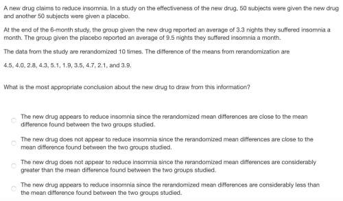 What is the most appropriate conclusion about the new drug to draw from this information?