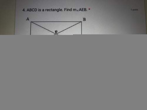 Abc is a rectangle find m angle aeb