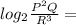 log_{2}\frac{P^{2}Q}{R^{3}} =