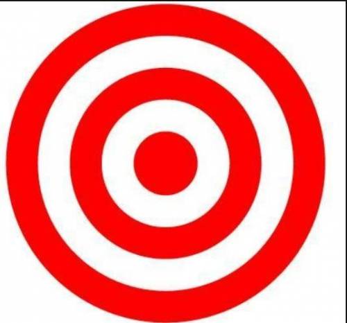The five circles making up this archery target have diameters of length $2,4,6,8,$ and $10$. What is