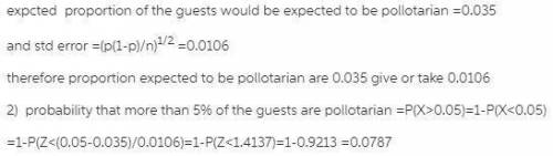 Use the following information to answer the question. A pollotarian is a person who eats poultry but