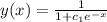 y(x)=\frac{1}{1+c_1e^{-x}}