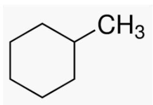 How do you draw the structure of methylcyclohexane?
