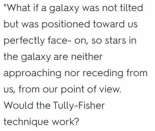 What if a galaxy was not tilted but was positioned toward us perfectly face-on