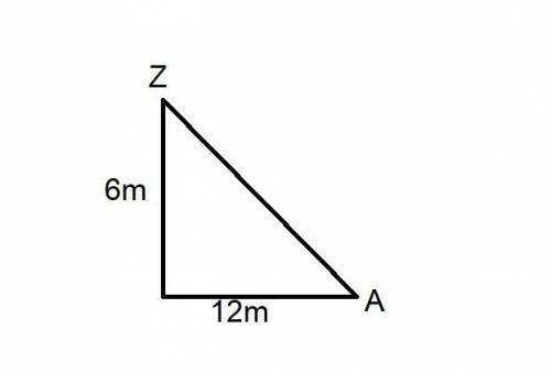 6 m 12 m1. Find the mesure of ZA