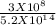 \frac{3 X 10^8}{5.2 X 10^1^4}