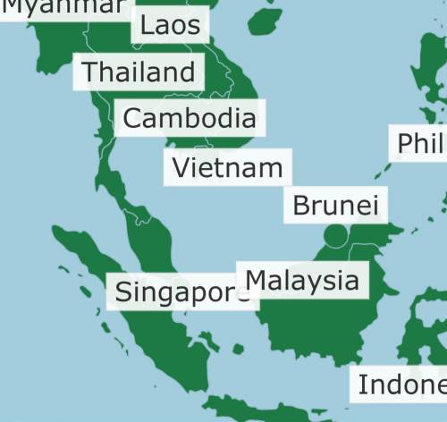 Where 's Singapore on Southeast Asia map?