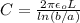 C=\frac{2\pi \epsilon _o L}{ln(b/a)}