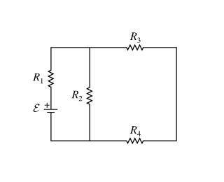Find the following currents. The current I1 through the resistor of resistance R1 = 15.0 Ω . The cur