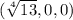 (\sqrt[4]{13},0,0)