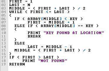 Write an assembly language procedure that also performs the binary search. The C program will time m