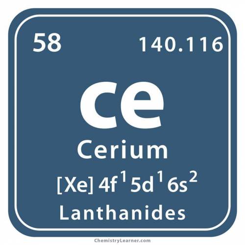 What is cerium’s common molecule name?
