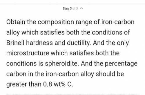 S it possible to produce an iron–carbon alloy that has a minimum tensile strength of 620 MPa (90,000