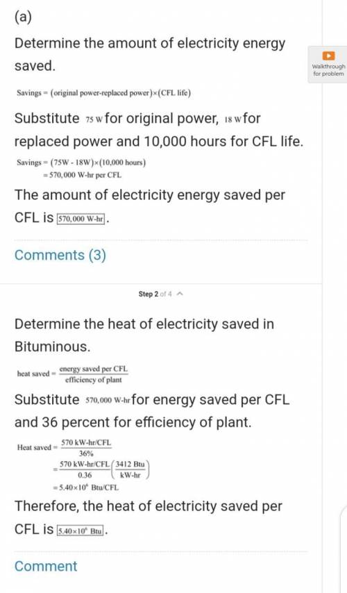 Suppose a utility generates electricity with a 36 percent efficient coal-fired power plant emitting