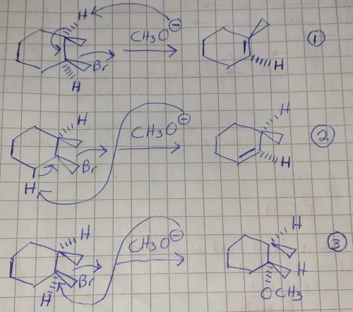 Draw the main organic products of the reaction. Indicate the stereochemistry, including all hydrogen
