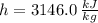 h = 3146.0\,\frac{kJ}{kg}