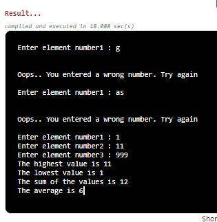 Create a program named IntegerFacts whose Main() method declares an array of 10 integers.Call a meth