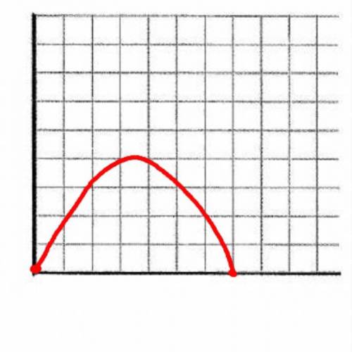 Draw a distance over time graph of a dog that is tied to a 4 foot rope and travels in 1 complete cir
