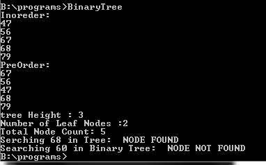Assume class Binary Tree contains a single pointer to the root of the tree. Implement a recursive me