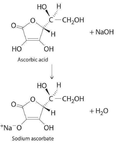A 0.552-g sample of ascorbic acid was dissolved in water to a total volume of 0.20 mL and titrated w