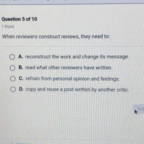 When reviewers construct reviews, they need to