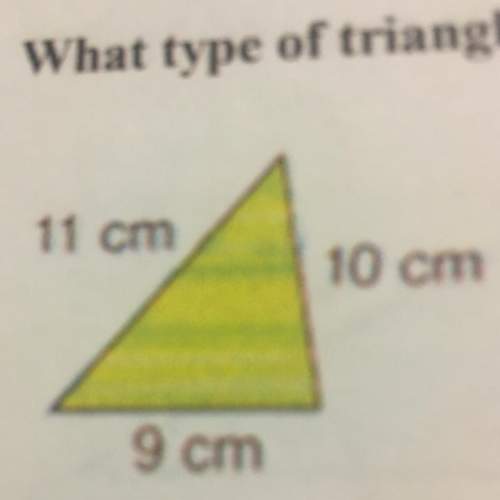 What type of triangle is this acute isosceles scalene obtuse