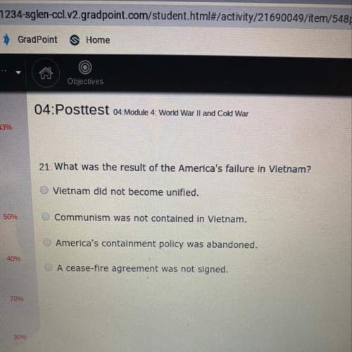 21 what was the result of the america's failure in vietnam?