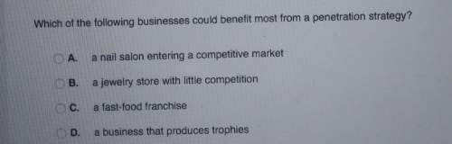 Which of the following businesses could benefit most from a penetration strategy?