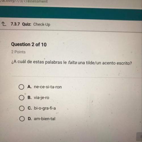Ihave no idea what to do in the spanish question in the picture above