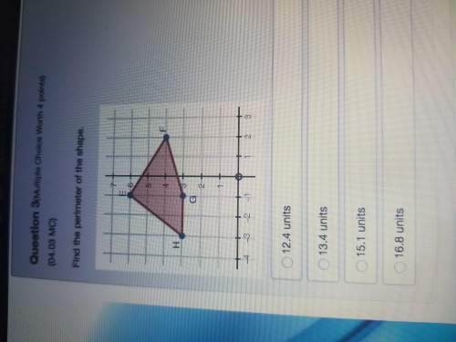 Plz me! find the perimeter of the shapeanswers and the shape are in the picture&lt;