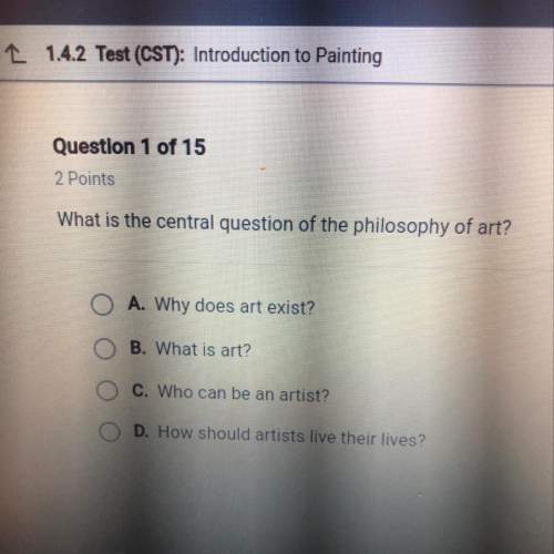 What is the central question of the philosophy of art