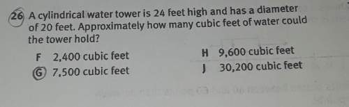 Approximately how many cubic feet of water could the tower hold? i will mark brainliest&lt;