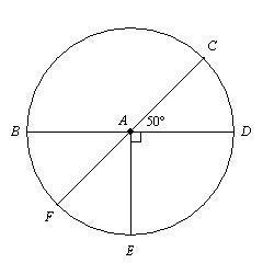 Use the diagram to find the measure of the given angle.select one: a. 110
