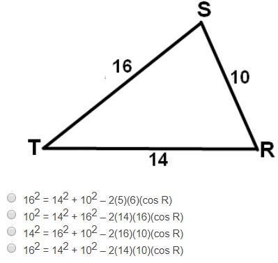 Write an equation that could be used to find the the measure of angle r