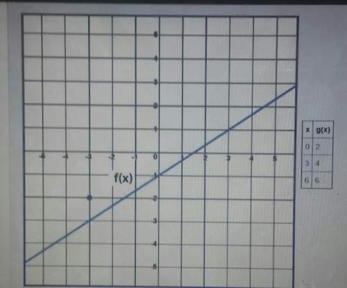 compare the slopes of the linear functions f(x) and g(x) and choose the answer that best descr