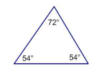 Classify the triangle based on angle measures.
