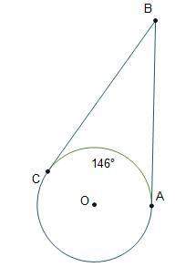In the diagram of circle o, what is the measure of abc? 34° 45° 68° 73°