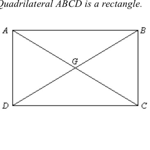 Quadrilateral abcd is a rectangle. if ag = –7y + 5 and dg = 2y + 68, find bd.