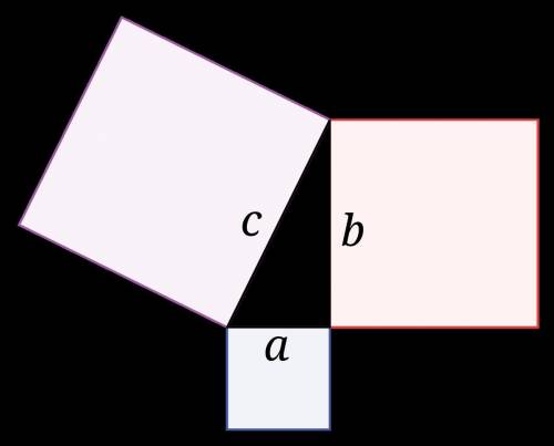 Using the Pythagorean Theorem Consider these three squares with known area. 07 Can a right triangle