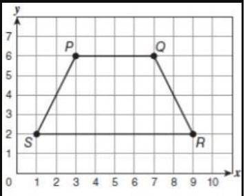 Cuantas unidades mide el lado QR? cual es la distancia entre los puntos P y R