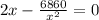 2x-\frac{6860}{x^2}=0