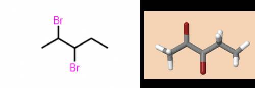 What does 2,3-dibromopentane look like?