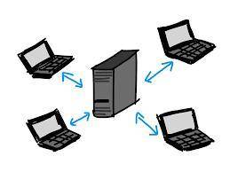 Which of the following provides services to hosts on its network? Server Client Email Storage REN