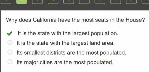 Why does California have the most seats in the house?
