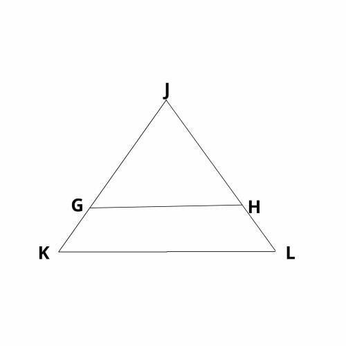 To prove part of the triangle midsegment theorem using the diagram, which statement must be shown? O
