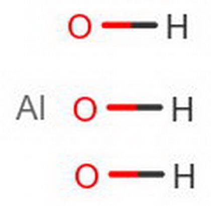 How many total atoms are in Al(OH)3