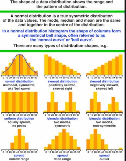 Histogram help!!what is the shape of the distribution?